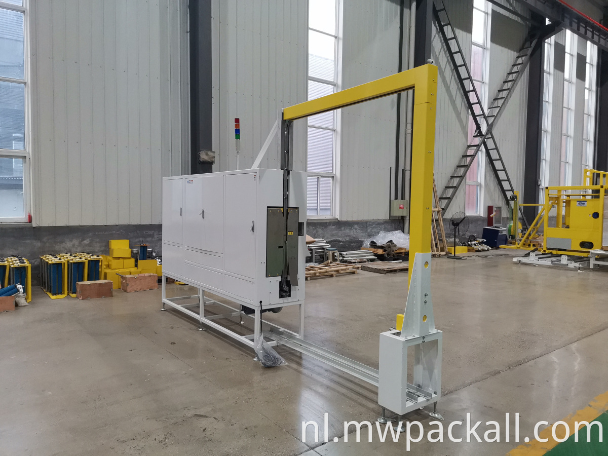 Horizontaal type Automatische PP Pet Strap Band Belt Pallet Strapping Machine.jpg